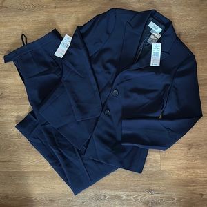 Women’s Navy Suit, Le Suit, Size 10, Brand New